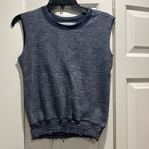 T2 Love Girls blue tank Top, Size 14